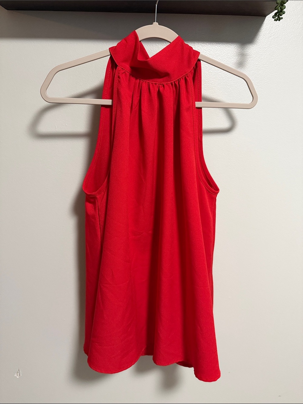 Boutique bow neck halter blouse